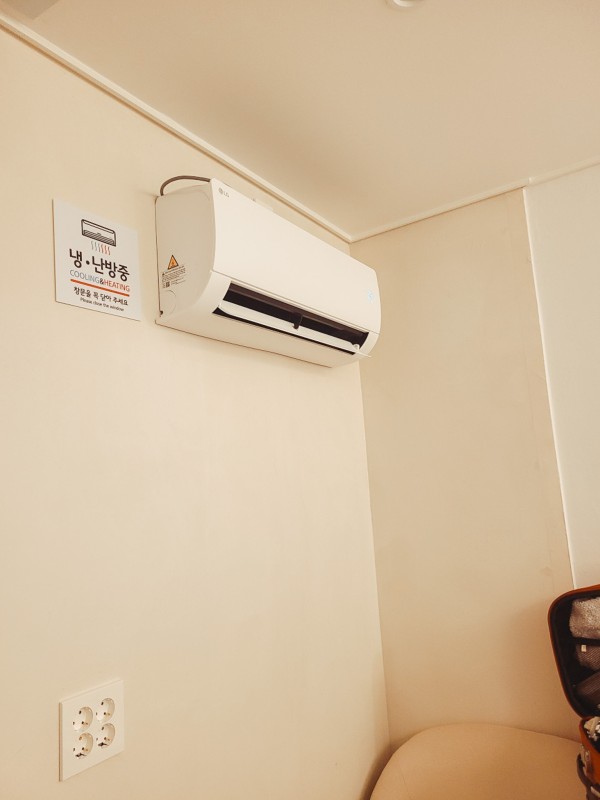 객실 내부 안내문