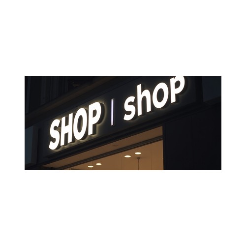 LED 채널 간판 시공 사례